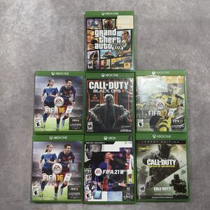 Xbox One Game Lot Call Of Duty, Grand Theft Auto V FIFA